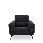 SILLÓN MURAT BARK NEGRO