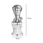 FIGURA DAVID MINI BLANCO GRIS