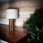 LÁMPARA DE MESA DECORA KASSEL BEIGE