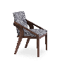 SILLA BRENT GRIS CLARO