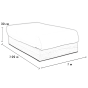 BASE PARA CAMA TULUM DONATELLO TZALAM