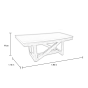 MESA DE COMEDOR EIDER PAROTA 180