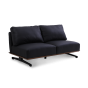 LOVE SEAT EDEN 160 PIEL V NEGRO